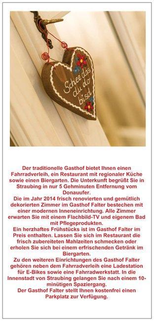 Gasthof Falter Straubing Eksteriør bilde